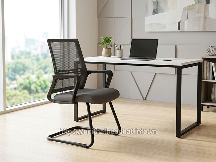 Ghế chân quỳ lưới lưng trung