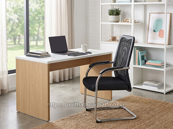 Ghế chân quỳ lưới lưng trung