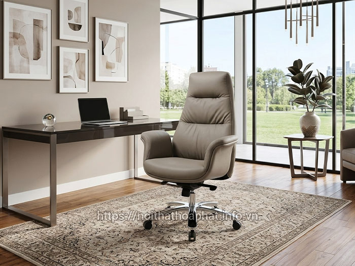 Ghế giám đốc da công nghiệp Hòa Phát