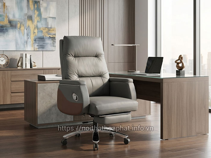 Ghế giám đốc da công nghiệp Hòa Phát