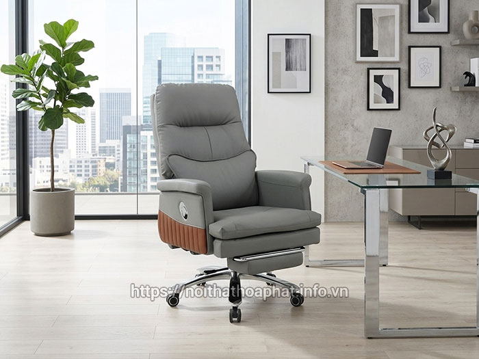 Ghế giám đốc da công nghiệp Hòa Phát