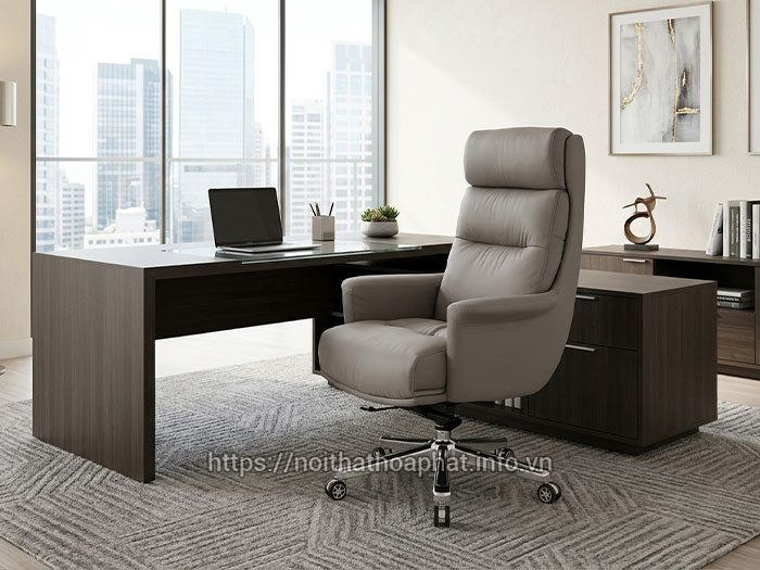 Ghế giám đốc da công nghiệp Hòa Phát