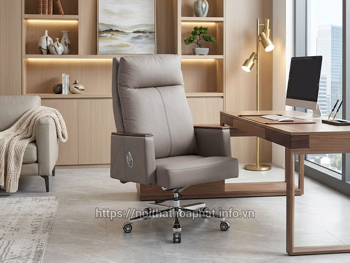 Ghế giám đốc da công nghiệp Hòa Phát