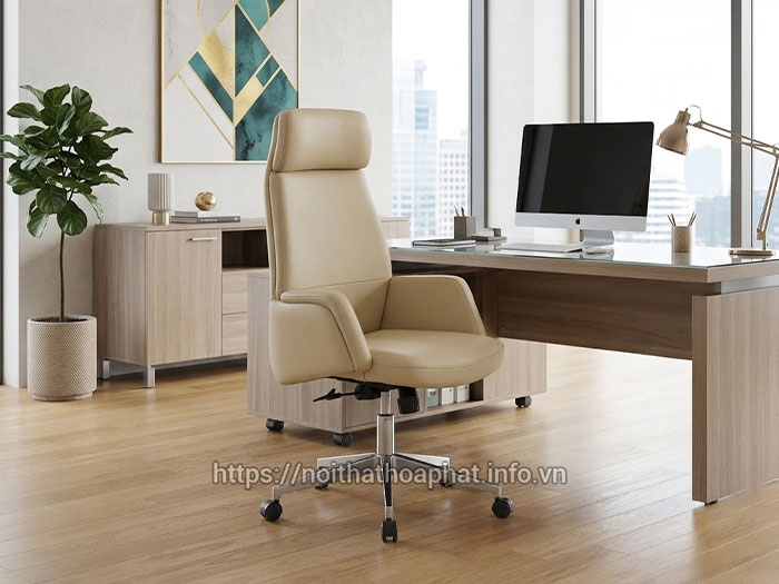 Ghế giám đốc da công nghiệp Hòa Phát