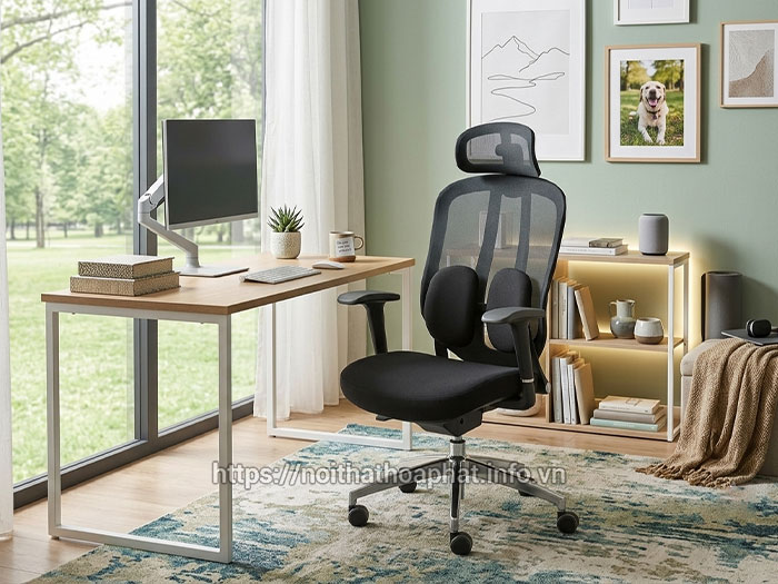 Ghế xoay lưới làm việc tại nhà