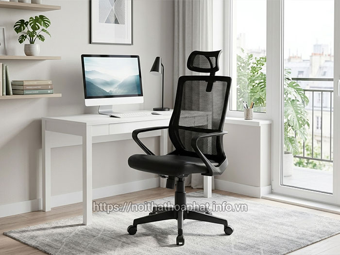 Ghế xoay lưới làm việc tại nhà