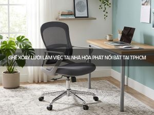 Ghế xoay lưới làm việc tại nhà