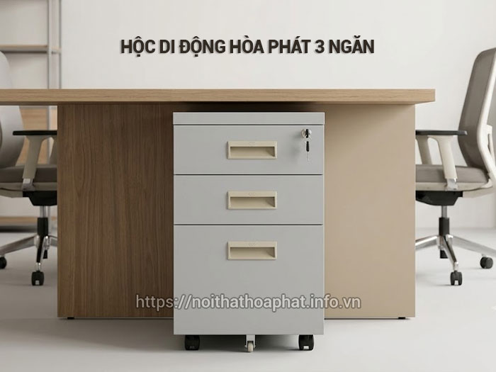 Hộc di động Hòa Phát 3 ngăn
