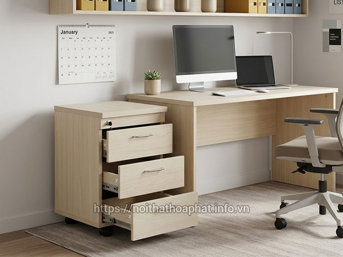 Hộc di động Hòa Phát 3 ngăn