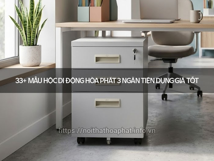 Hộc di động Hòa Phát 3 ngăn