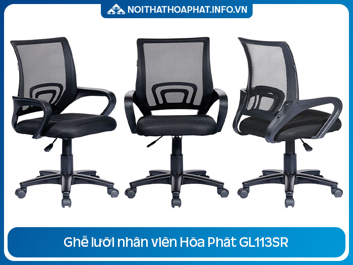 Ghế xoay lưới Hòa Phát GL113SR