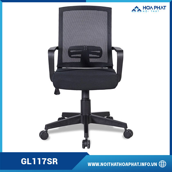 Ghế xoay lưới nhân viên GL117SR