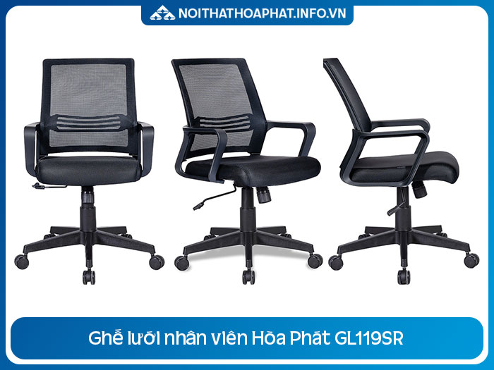 Ghế nhân viên Hòa Phát GL119SR