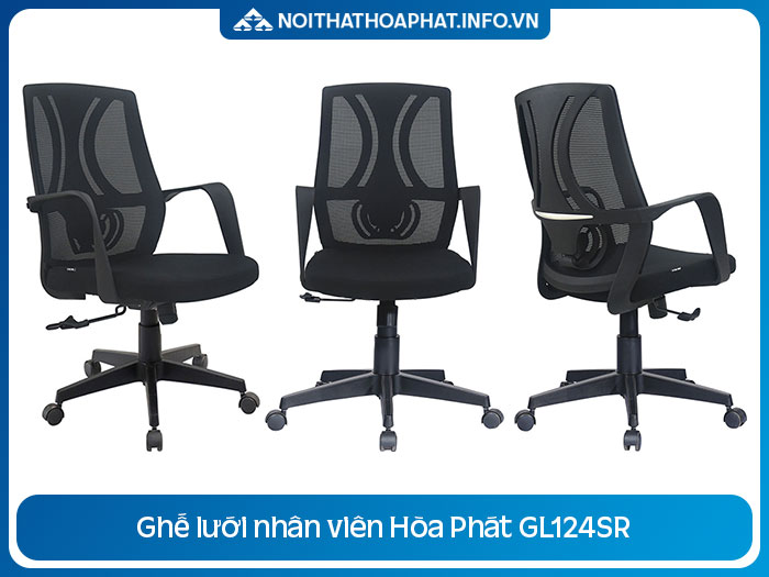 Ghế lưới nhân viên Hòa Phát GL124SR