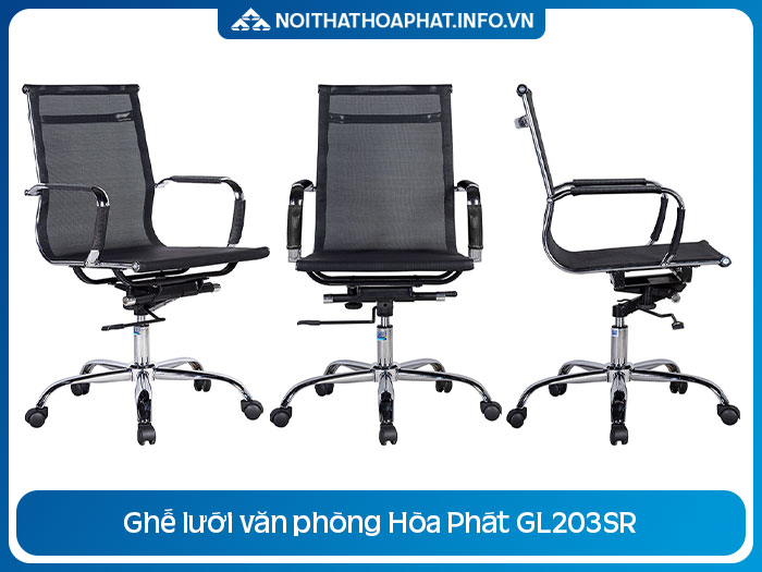 Ghế lưới văn phòng Hòa Phát GL203SR
