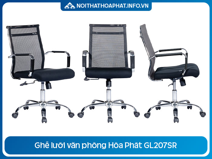 Ghế xoay lưới Hòa Phát GL207SR