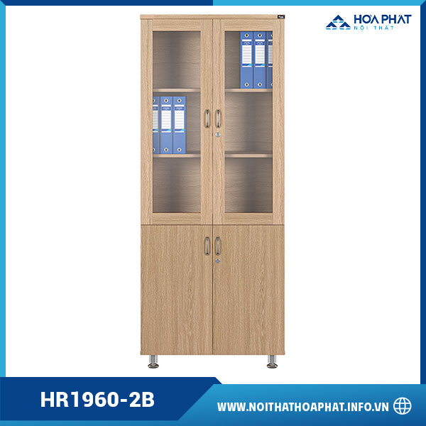 Tủ gỗ đựng tài liệu HR1960-2B