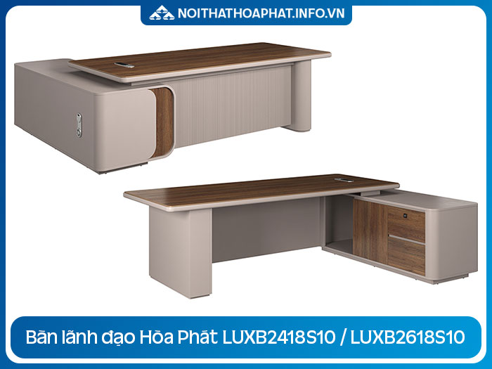 Bàn giám đốc Hòa Phát LUXB2418S10-LUXB2618S10