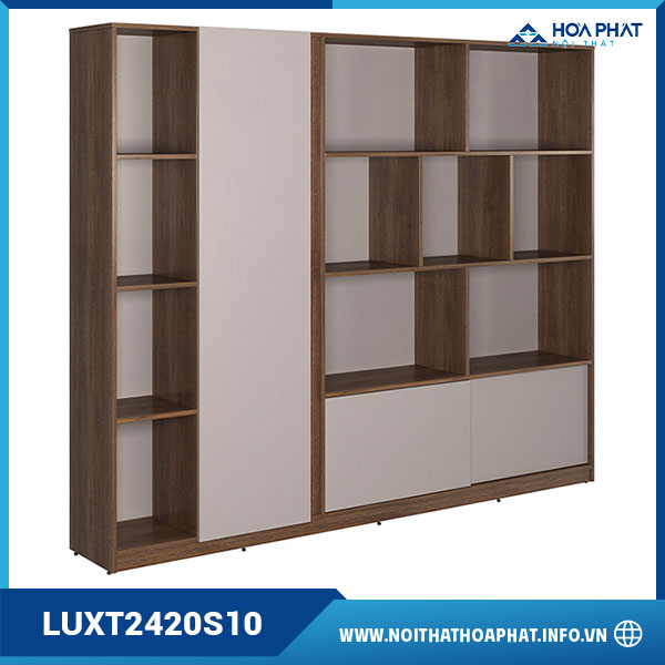 Tủ gỗ lãnh đạo Hòa Phát LUXT2420S10