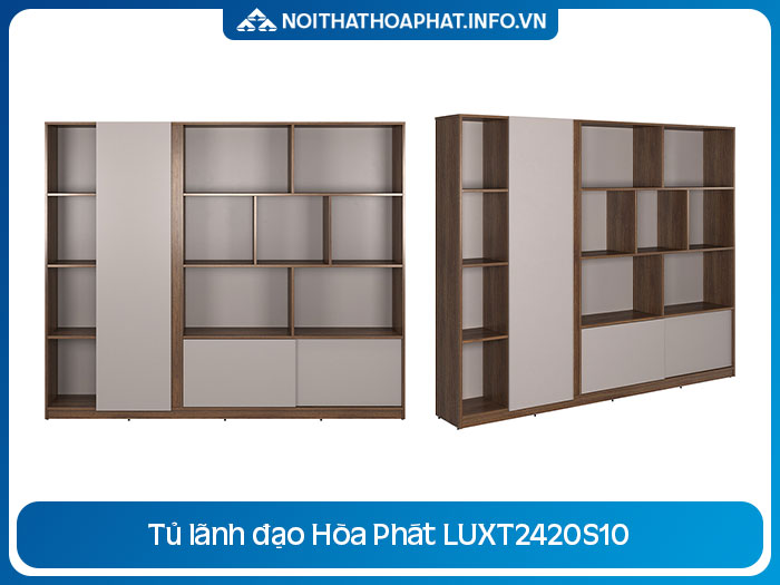 Tủ gỗ lãnh đạo Hòa Phát LUXT2420S10
