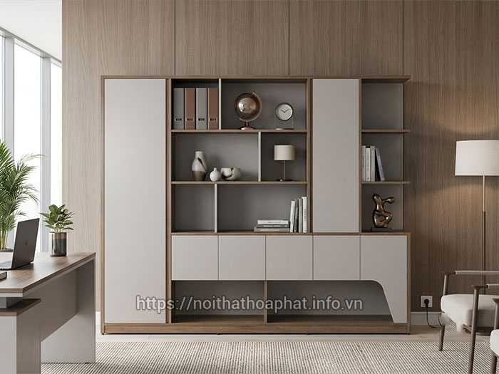 Tủ giám đốc gỗ công nghiệp