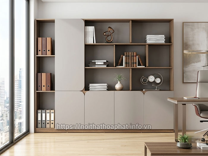 Tủ giám đốc gỗ công nghiệp