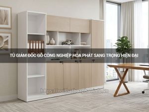 Tủ giám đốc gỗ công nghiệp