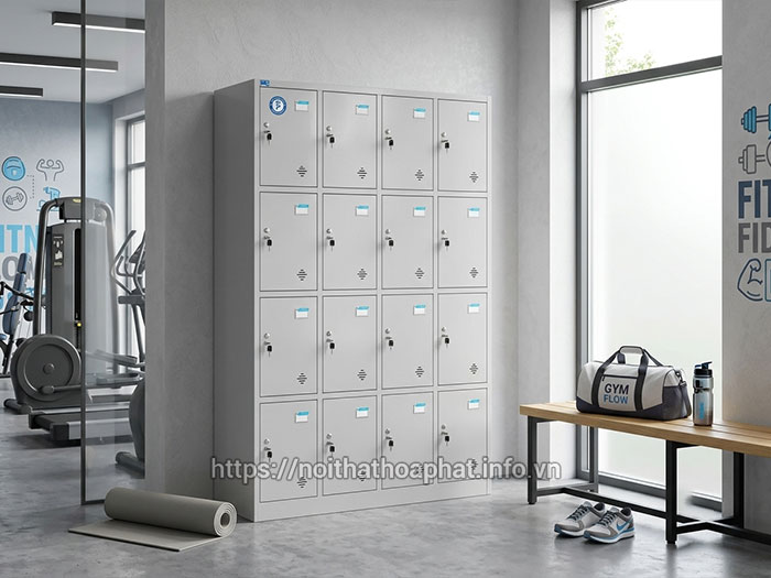 Tủ locker Hòa Phát phòng gym