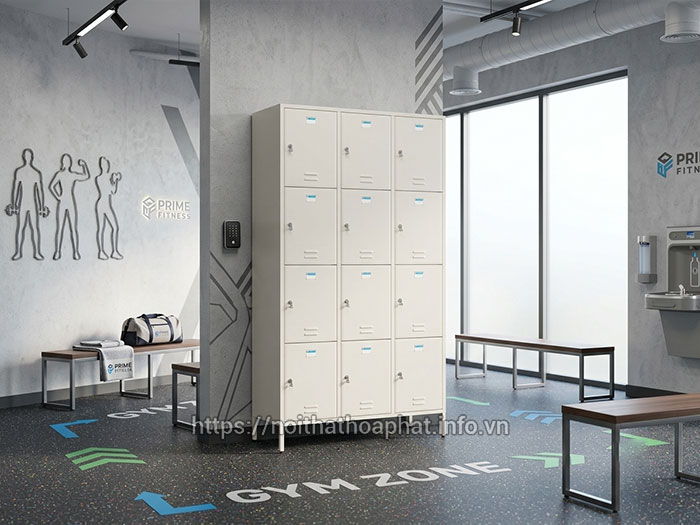 Tủ locker Hòa Phát phòng gym