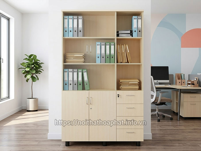 Tủ tài liệu cánh kính văn phòng