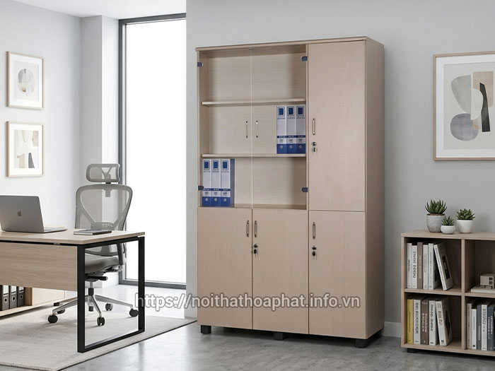 Tủ tài liệu cánh kính văn phòng