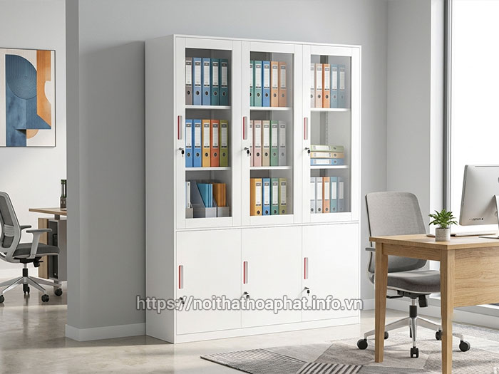 Tủ tài liệu cánh kính văn phòng