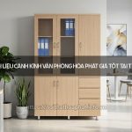 Tủ tài liệu cánh kính văn phòng