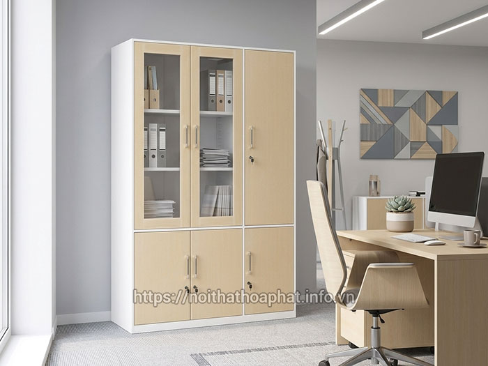 Tủ tài liệu cánh kính văn phòng