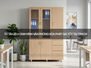 Tủ tài liệu cánh kính văn phòng