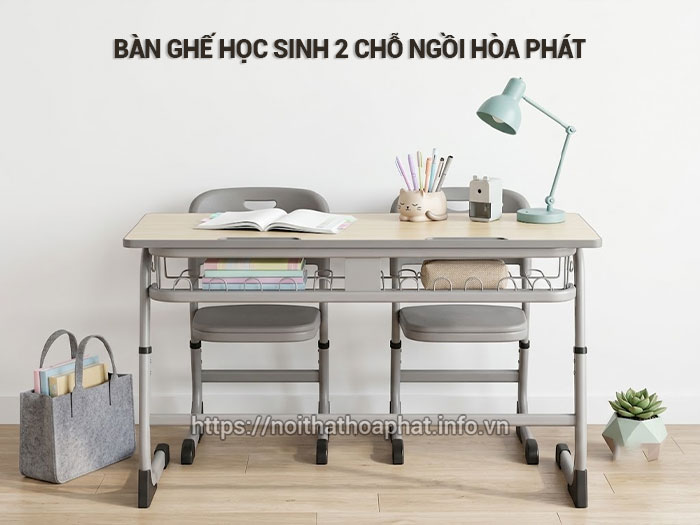 bàn ghế học sinh 2 chỗ ngồi