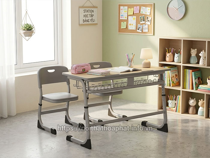 bàn ghế học sinh 2 chỗ ngồi