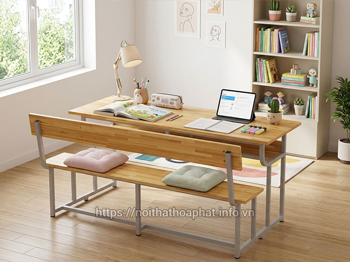 bàn ghế học sinh 2 chỗ ngồi