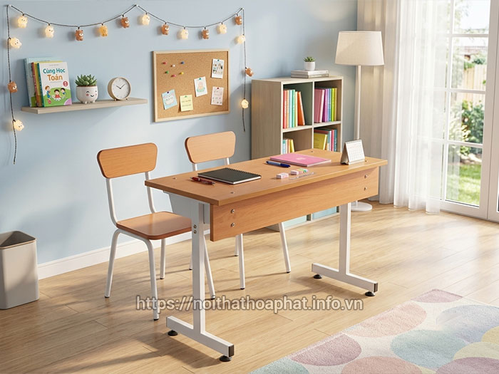 bàn ghế học sinh 2 chỗ ngồi
