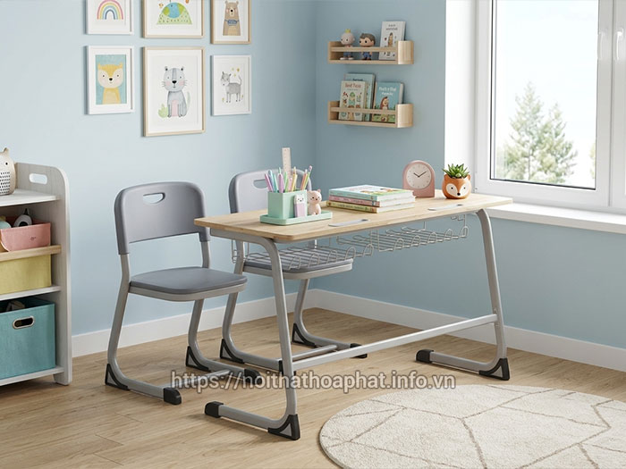 bàn ghế học sinh 2 chỗ ngồi