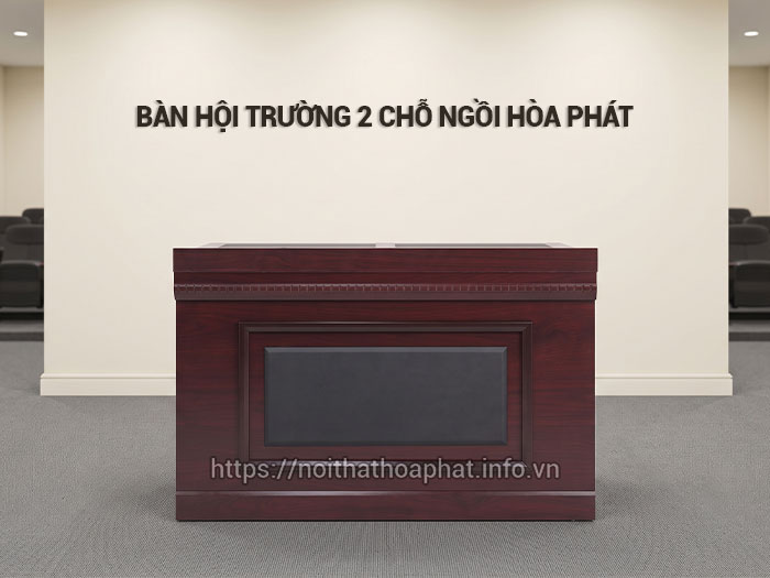 bàn hội trường 2 chỗ ngồi Hòa Phát