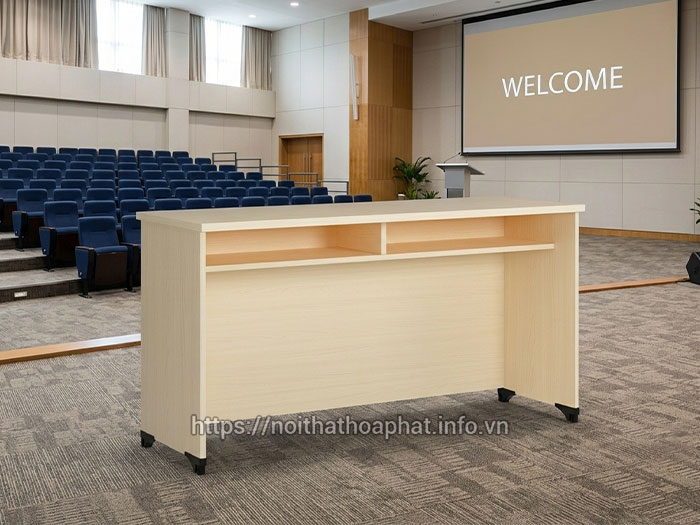 bàn hội trường 2 chỗ ngồi Hòa Phát
