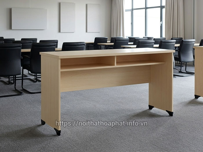 bàn hội trường 2 chỗ ngồi Hòa Phát