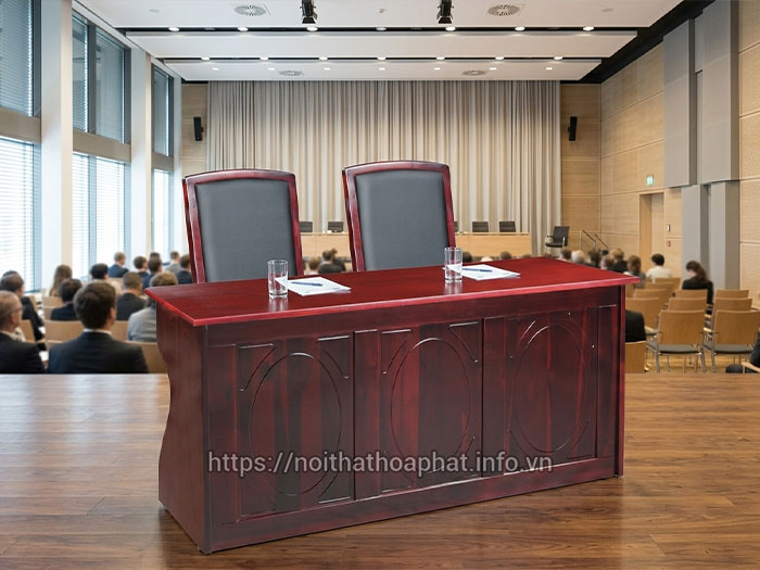 bàn hội trường 2 chỗ ngồi Hòa Phát