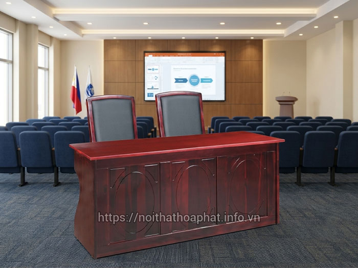 bàn hội trường 2 chỗ ngồi Hòa Phát