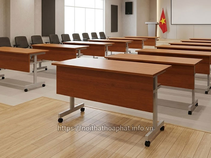 bàn hội trường 2 chỗ ngồi Hòa Phát