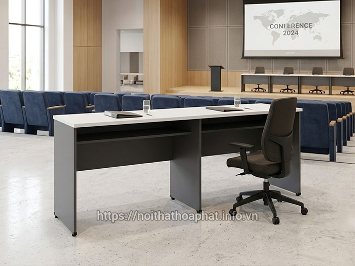 bàn hội trường 2 chỗ ngồi Hòa Phát