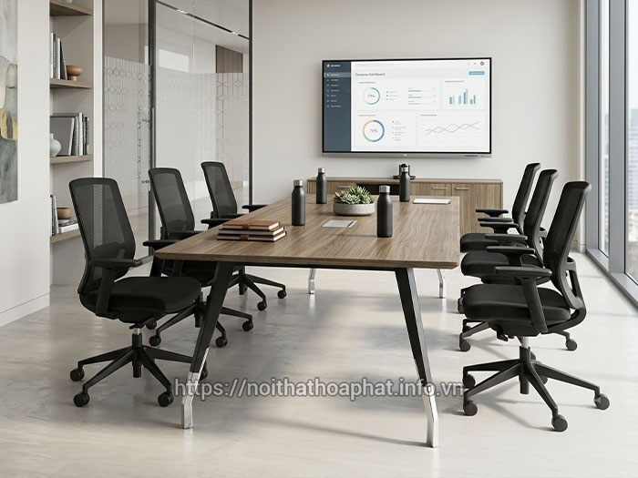 Bàn họp Hòa Phát 1m8