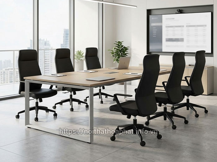 Bàn họp Hòa Phát 1m8