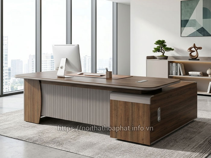 bàn làm việc giám đốc cao cấp